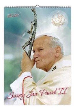 Kalendarz ścienny Św.Jan Paweł II 320mm x 470mm Pan Kalendarzyk (A3 V.7) Pan Kalendarzyk