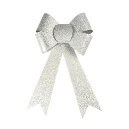 Kokarda srebrna brokatowa duża 29cm Arpex (BN5441SRE-0615) Arpex