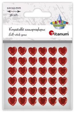 Kryształki Craft-Fun Series czerwone Titanum (24sl03139) Titanum