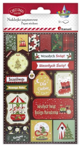 Naklejka (nalepka) Craft-Fun Series Boże Narodzenie Titanum (24ESD047) Titanum
