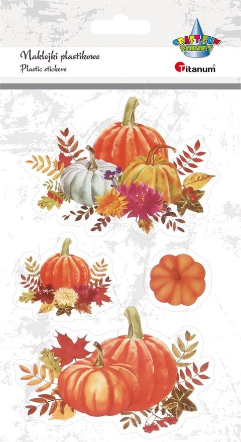 Naklejka (nalepka) Craft-Fun Series Dynie Titanum (24CYD1104-6) Titanum