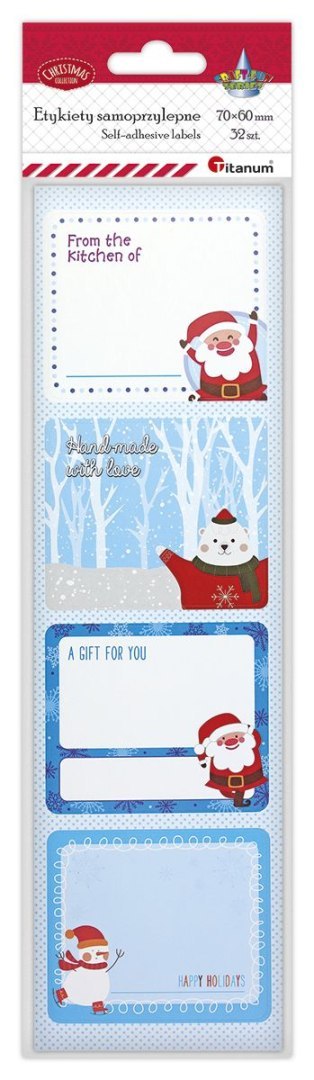 Naklejka (nalepka) Craft-Fun Series etykiety prezentowe Titanum (24ESD012-2) Titanum