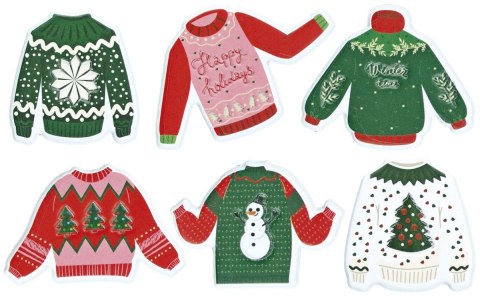 Naklejka (nalepka) Craft-Fun Series świąteczne sweterki Titanum (25CY0424-5) Titanum