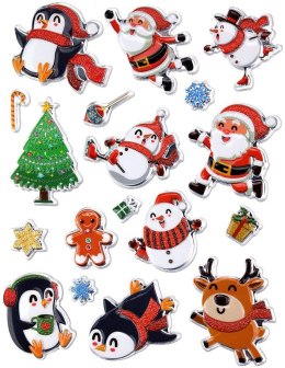 Naklejka (nalepka) Craft-Fun Series wypukłe XMAS Titanum (24ESD050-4) Titanum