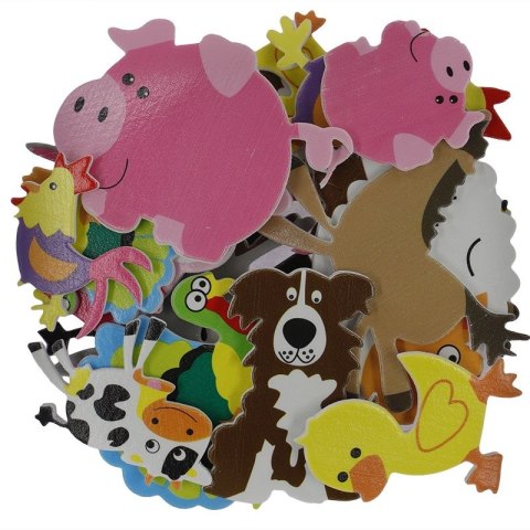 Naklejka (nalepka) Craft-Fun Series zwięrzeta gospodarskie Titanum (EA372) Titanum