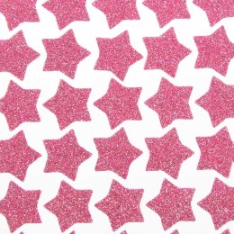 Naklejka (nalepka) brokatowe z pianki różowe Arpex (BN7857ROZ-8663) Arpex