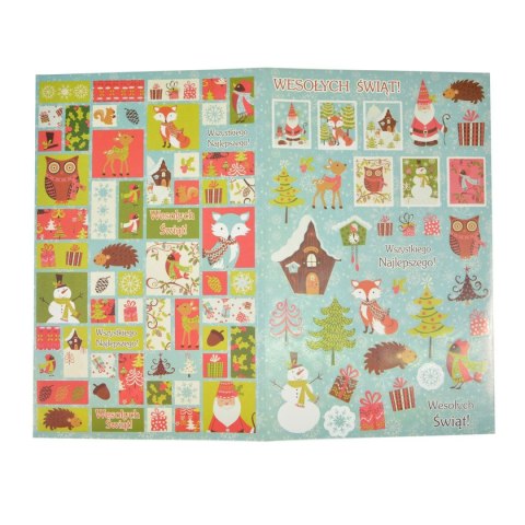 Naklejka (nalepka) świąteczna Arpex (NR6050) Arpex