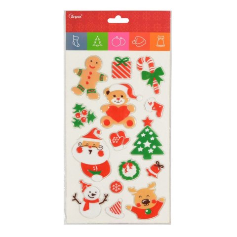 Naklejka (nalepka) świąteczna Arpex (nr7963) Arpex