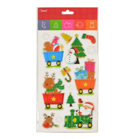 Naklejka (nalepka) świąteczna Arpex (nr7963) Arpex