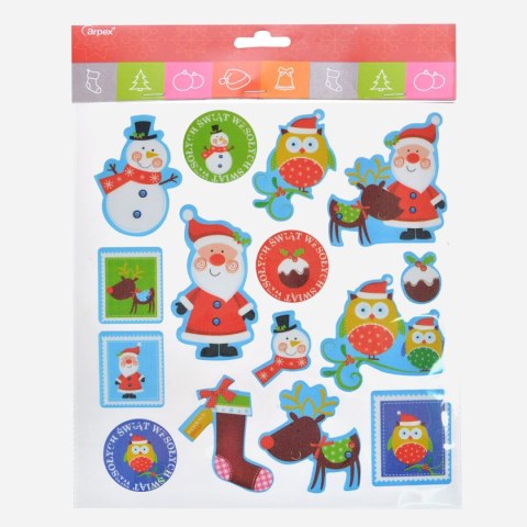 Naklejki świąteczne 3 D Arpex (NR7764) Arpex