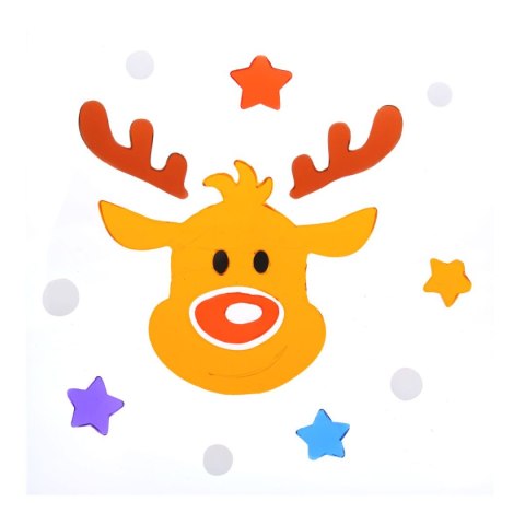 Naklejki świąteczne żelowe Arpex (NR7825) Arpex