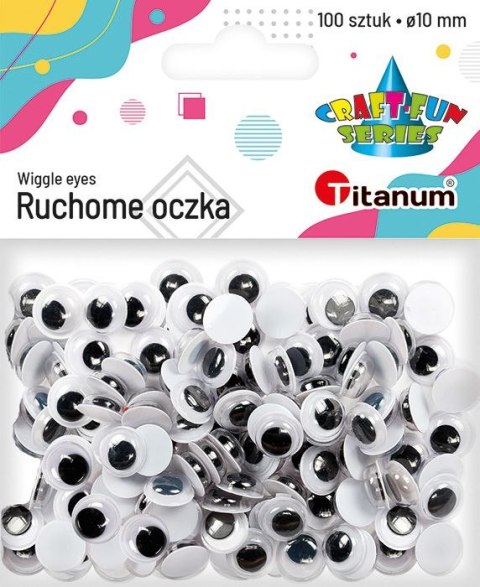 Oczka Craft-Fun Series 10mm 100 szt Titanum (O003) Titanum
