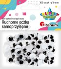 Oczka Craft-Fun Series samoprzylepne 10mm 100 szt Titanum Titanum