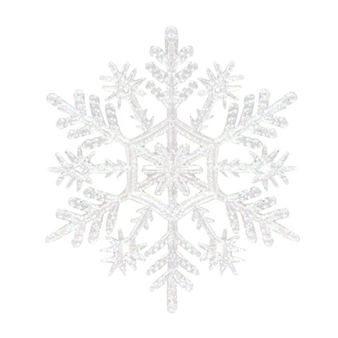 Ozdoba akrylowa Śnieżynki akrylowe (6 szt.) Arpex (BN1186) Arpex