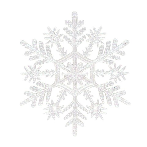 Ozdoba akrylowa Śnieżynki akrylowe (6 szt.) Arpex (BN1186) Arpex