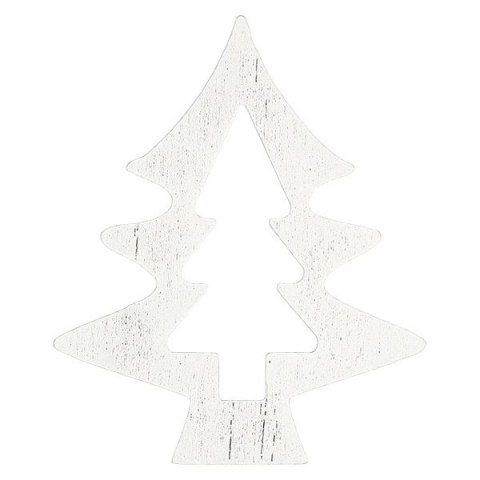 Ozdoba drewniana Craft-Fun Series Białe choinki Titanum (BJ25042701) Titanum