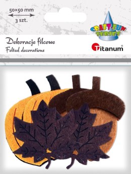 Ozdoba filcowa Craft-Fun Series Jesień Titanum (EA975) Titanum