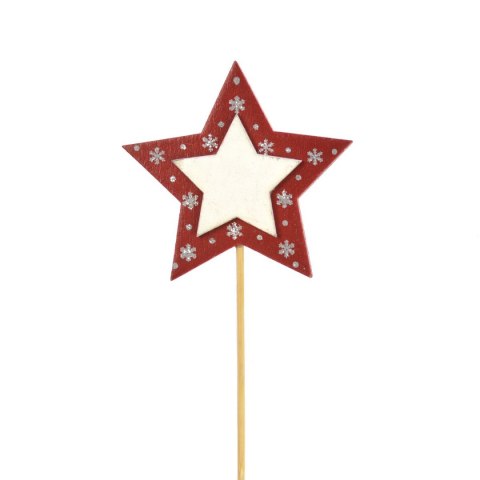 Ozdoba na piku gwiazdka/choinka zdobiona Arpex (BN0271) Arpex