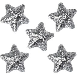 Ozdoba styropianowa Craft-Fun Series gwiazdki Titanum (23YX0326-3(SILVER)) Titanum