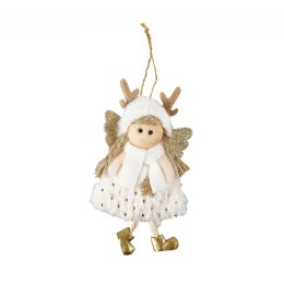 Ozdoba świąteczna Aniołek z futerkiem - zawieszka Arpex (BN0247) Arpex