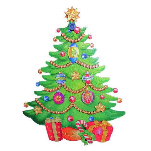 Ozdoba świąteczna BOŻE NARODZENIE DEKORACJA 3D Arpex (BP8978) Arpex