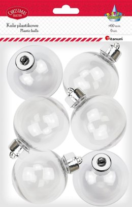 Ozdoba świąteczna Craft-Fun Series Kule plastikowe Titanum (DIY-XM(534)) Titanum