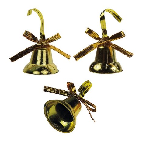 Ozdoba świąteczna Craft-Fun Series dzwoneczki plastikowe Titanum (DIY-XM(506)) Titanum