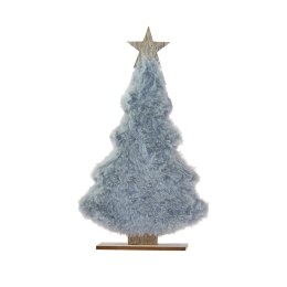 Ozdoba świąteczna drewniana choinka z futerkiem Arpex (BD3813) Arpex