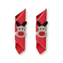Ozdoba świąteczna na serwetki Renifer 2 szt. Godan (NW-OZSR) Godan