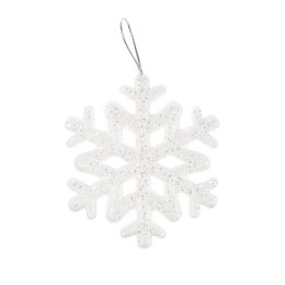 Ozdoba świąteczna zestaw lśniących śnieżynek Arpex (BN0325) Arpex