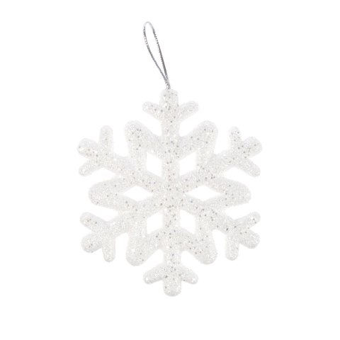 Ozdoba świąteczna zestaw lśniących śnieżynek Arpex (BN0325) Arpex