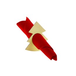 Serwetnik obrączki na serwetki choinki gwiazdki 4szt. Arpex (BN1505) Arpex