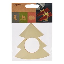 Serwetnik obrączki na serwetki choinki gwiazdki 4szt. Arpex (BN1505) Arpex