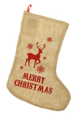 Skarpeta świąteczna 44,5cm juta Godan (NW-SSZJR) Godan