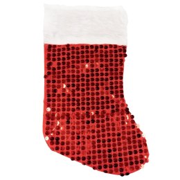 Skarpeta świąteczna Cekinowa 37cm Arpex (SM2600) Arpex