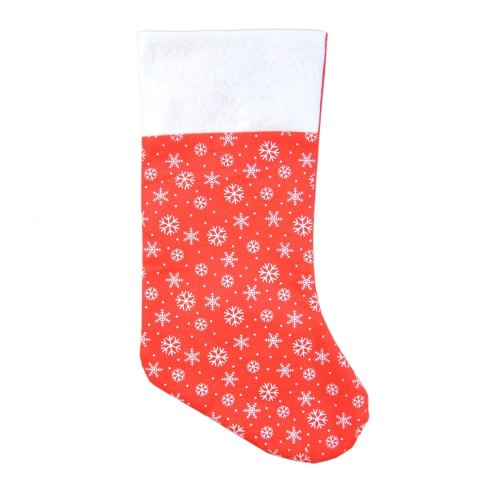 Skarpeta świąteczna ze śnieżynkami Arpex (SM7801) Arpex