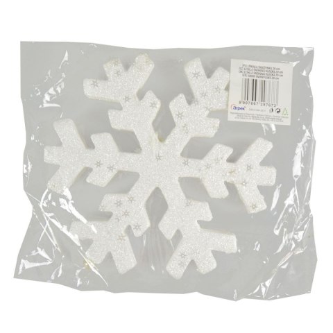 Śnieżynka lśniąca 20cm Arpex (bn7673) Arpex