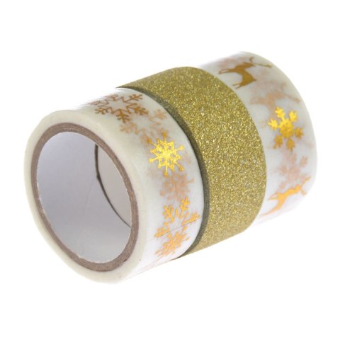 Taśma ozdobna dekoracyjna klejąca 3 szt.x3 [mm x m] mix Arpex (BN7832) Arpex