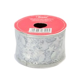 Wstążka 50x2,74 [mm x m] srebrny Arpex (BN5182SRE) Arpex