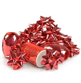 Wstążka zestaw do pakowania prezentów czerwona Arpex (BN5236CZERW) Arpex