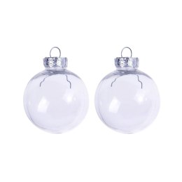 Zestaw kreatywny ZRÓB TO SAM bombki przeźroczyste 2 szt Arpex (bn7987) Arpex