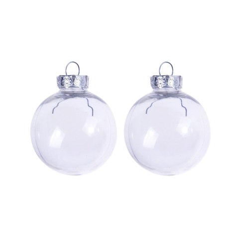 Zestaw kreatywny ZRÓB TO SAM bombki przeźroczyste 2 szt Arpex (bn7987) Arpex