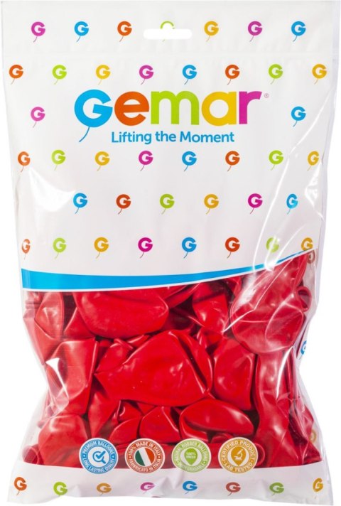 Balon gumowy Pastelowe Czerwony 12cal Godan (G110/45) Godan
