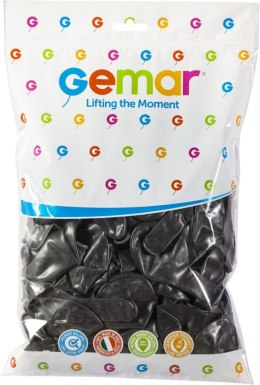 Balon gumowy metal czarny 100szt. czarny 300mm 12cal Godan (GM100/65) Godan