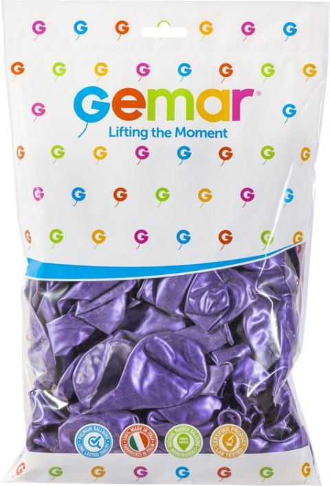 Balon gumowy metalizowany 10cal (GM110/FI/34)