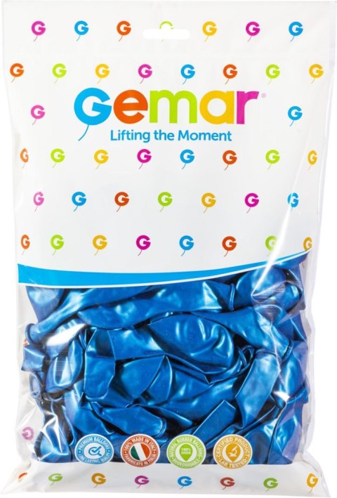 Balon gumowy metalizowany 10cal (GM110/GR/54)