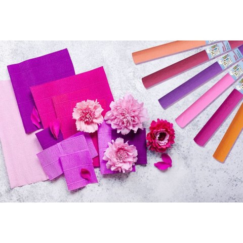 Bibuła marszczona bordowy 20mm x 500mm TOP-2000 (400153897) TOP-2000