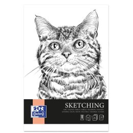 Blok artystyczny szkicowy A4 90g 50k Oxford (400200051) Oxford