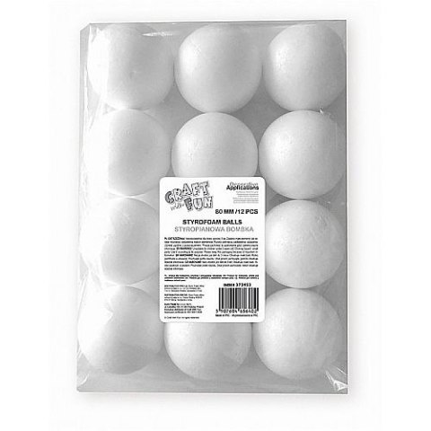 Bombki BOMBKI 80MM styropian Euro-Trade (373453) Euro-Trade