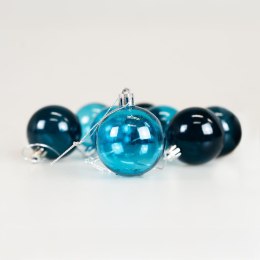 Bombki Zestaw bombek transparentnych (8 szt.) - niebieskie Arpex (BN6538NIE-6149) Arpex